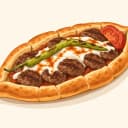 Bursa Pideli Köfte illustration