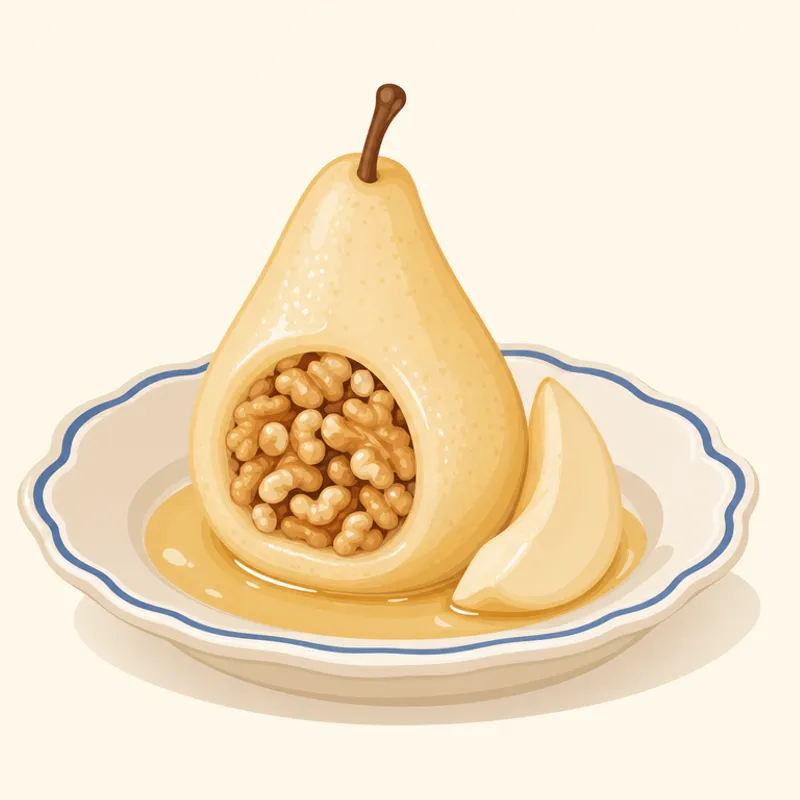 Bursa Santa Maria Armudu illustration