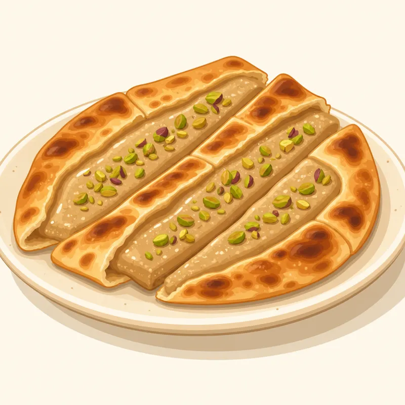 Bursa Tahinli Pide illustration