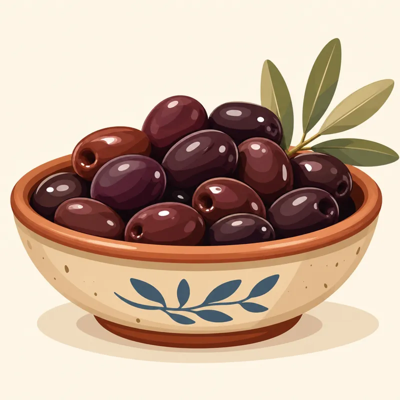 Büyükbelen Tekir Zeytini illustration