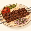 Cağırtlak (ciğer) Kebabı illustration