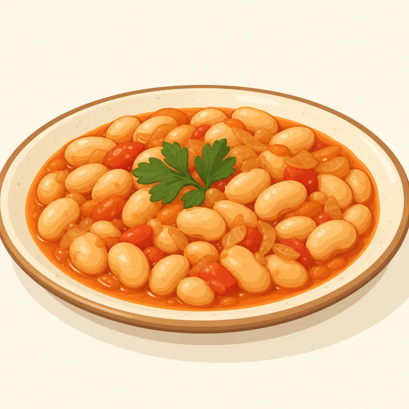 Çamoluk Şeker Kuru Fasulyesi illustration