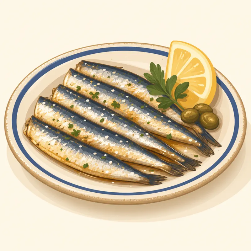 ÇANAKKALE SARDALYASI illustration