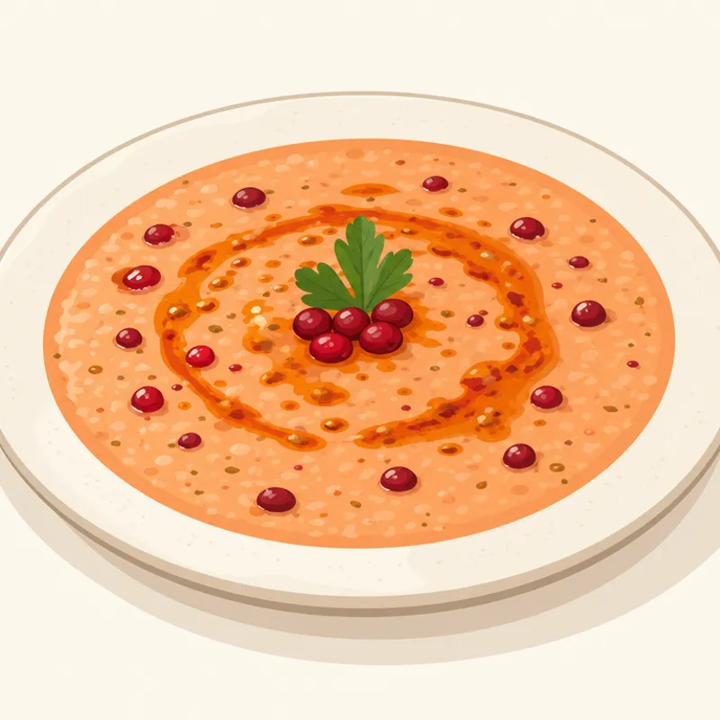 Çatalzeytin Kızılcık (Kiren) Tarhanası illustration