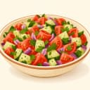 Cibez (cibes) Salatası illustration