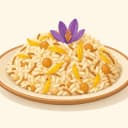 Çiğdem pilavı illustration