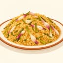 Çiğdem Soğanlı Bulgur Pilavı illustration