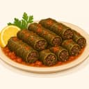 Ciğer sarma illustration
