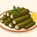 Çökelekli Yaprak Sarma illüstrasyonu