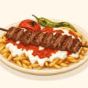 Çökertme kebabı illüstrasyonu