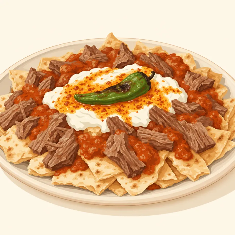 Çorum Yırtma Yemeği illustration