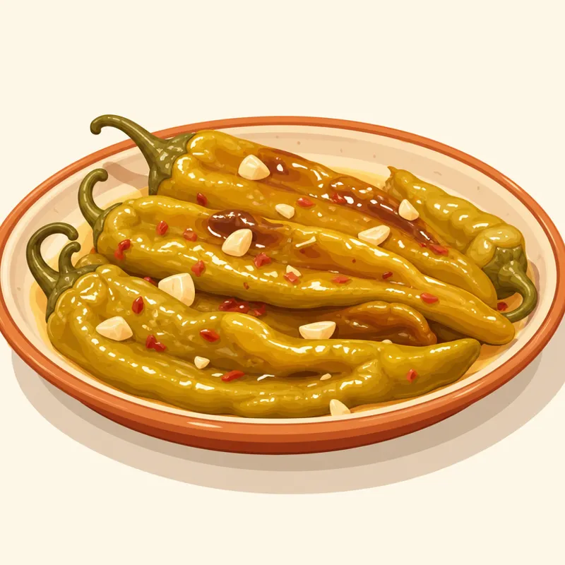 Çukurören Biberi illustration