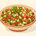 Dalleme Salatası illüstrasyonu