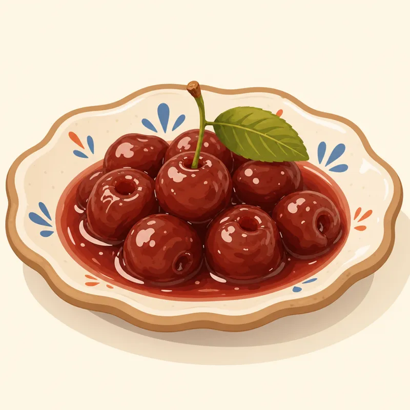 Demirci Kirazı illustration