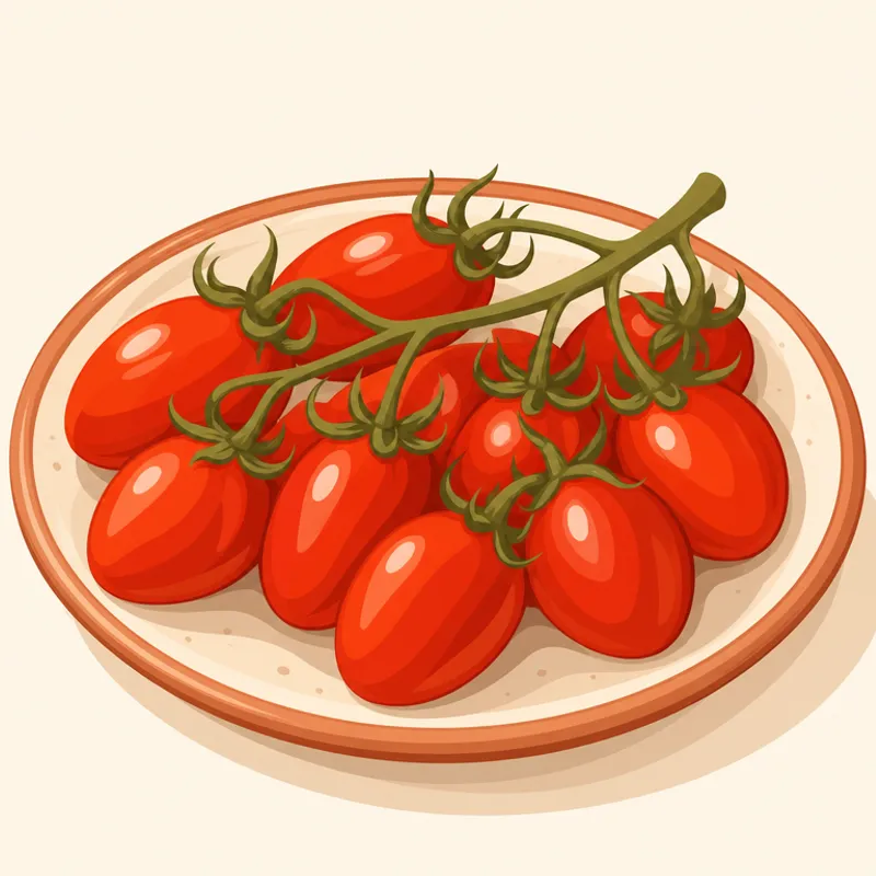 Demre Salkım Domatesi illustration