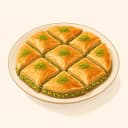 Devrek Beyaz Baklavası / Devrek Baklavası illustration