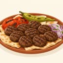 Dinar Taptama Köfte / Dinar Taplama Köfte illustration