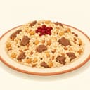 Divriği Pilavı /Alatlı Pilavı illustration