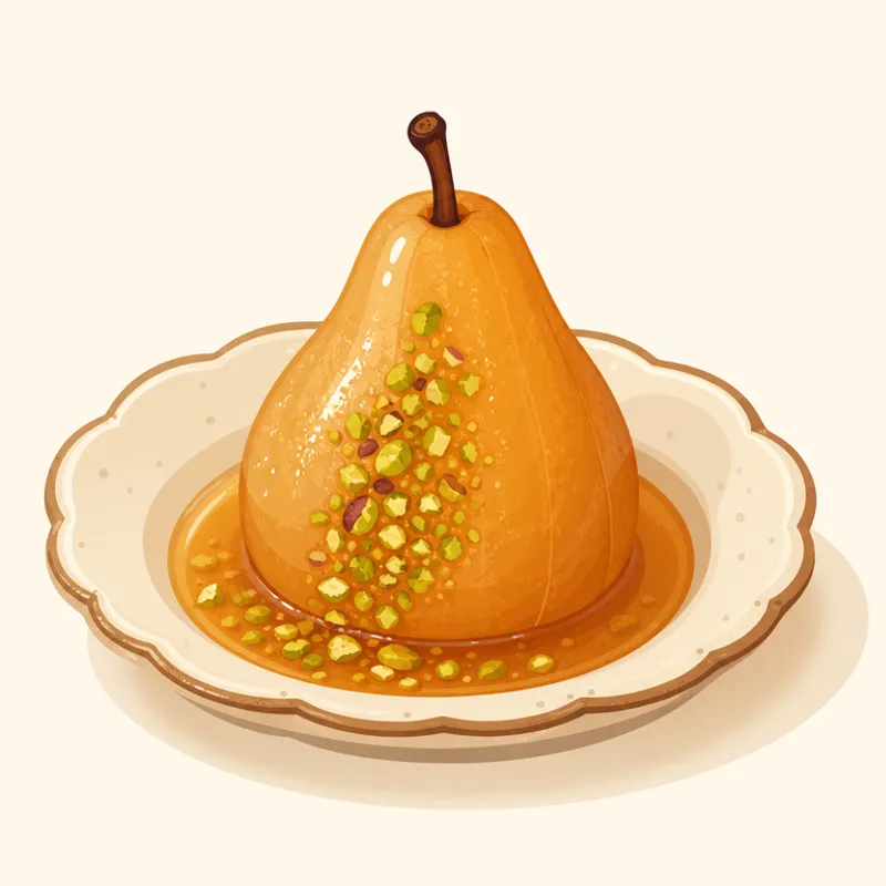 Diyarbakır Armut Tatlısı illustration