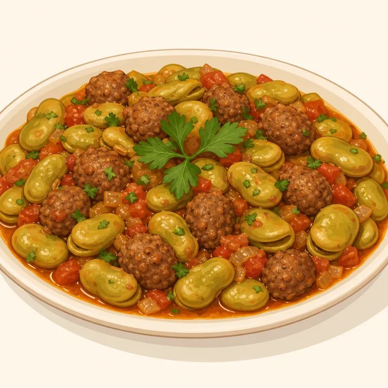 Diyarbakır Bakla Meftunesi illustration