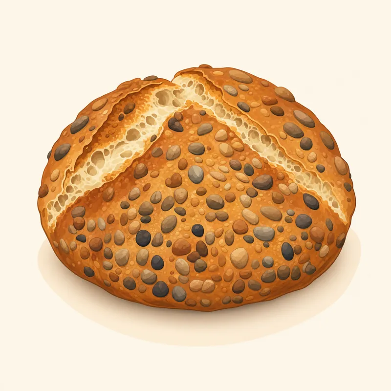 Diyarbakır Çakıl Ekmeği illustration