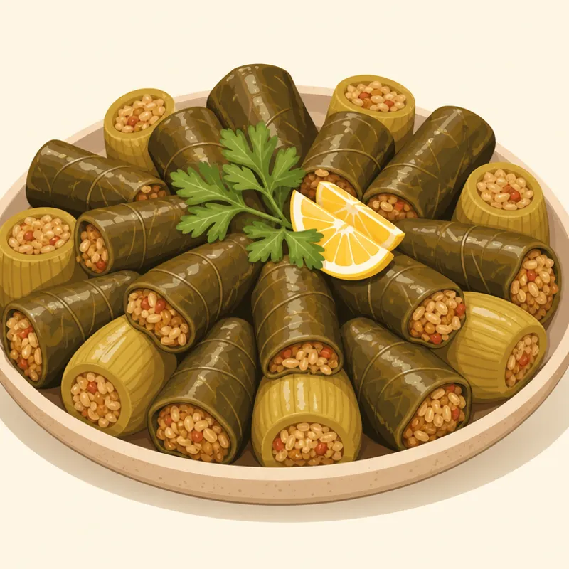 Diyarbakır Ekşili Dolması illustration