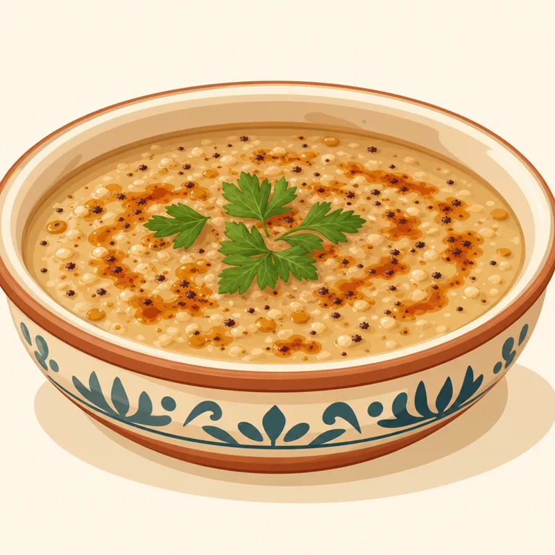 Diyarbakır Habenisk Çorbası illustration
