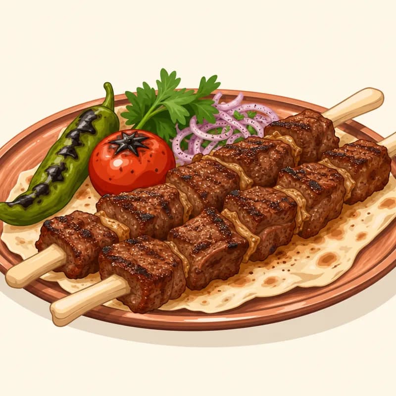 Diyarbakır Kemikli Kebabı illustration