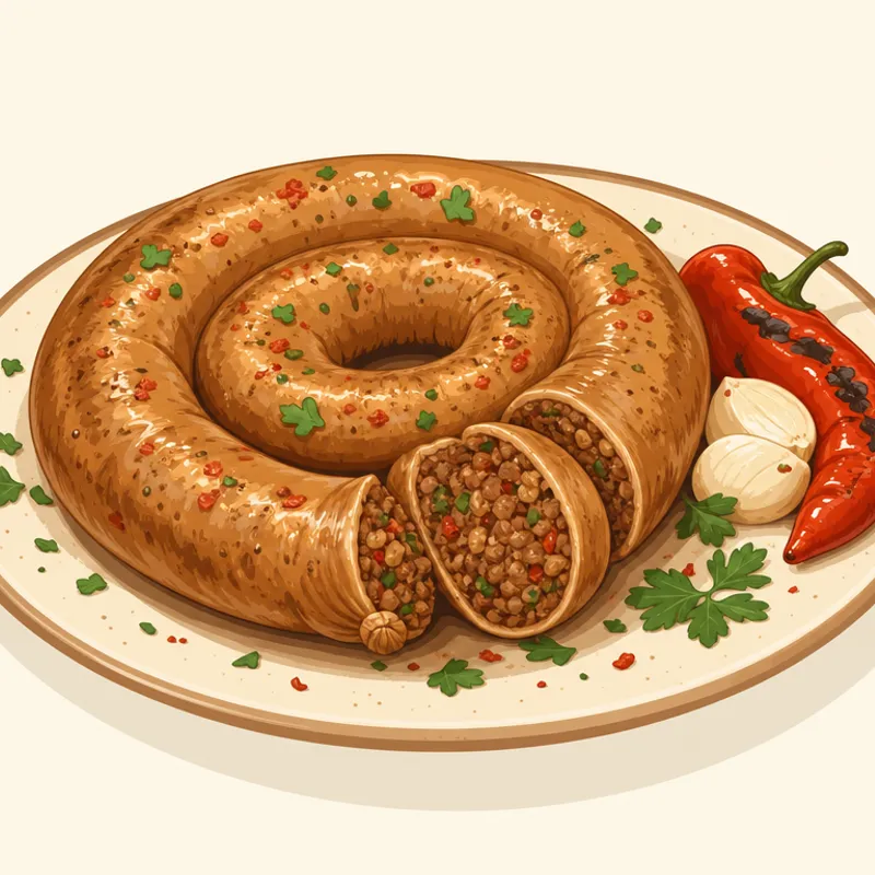 Diyarbakır Kibe Mumbar illustration