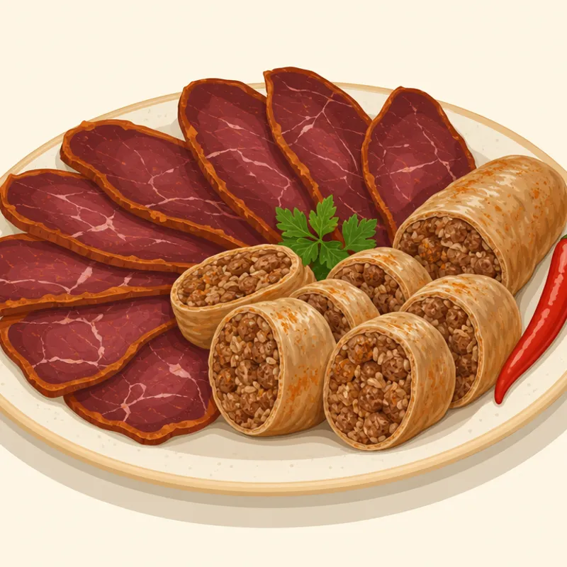 Diyarbakır Pastırması (şırdanlı) illustration