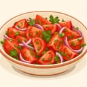 Domates Salatası illustration
