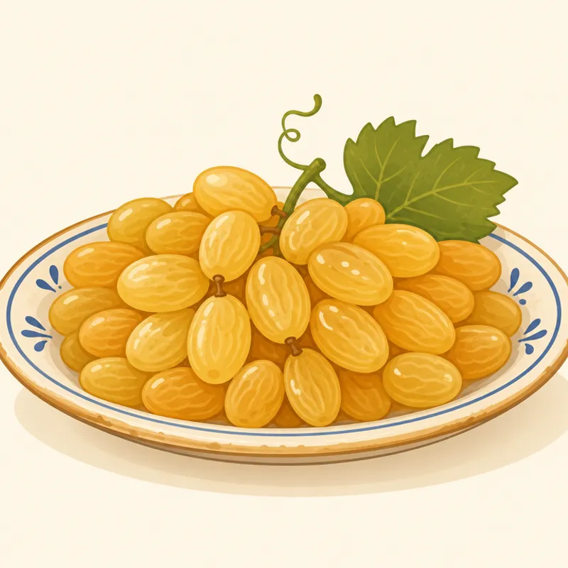 Ege Sultani Üzümü illustration