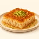 Ekmek kadayıfı illüstrasyonu