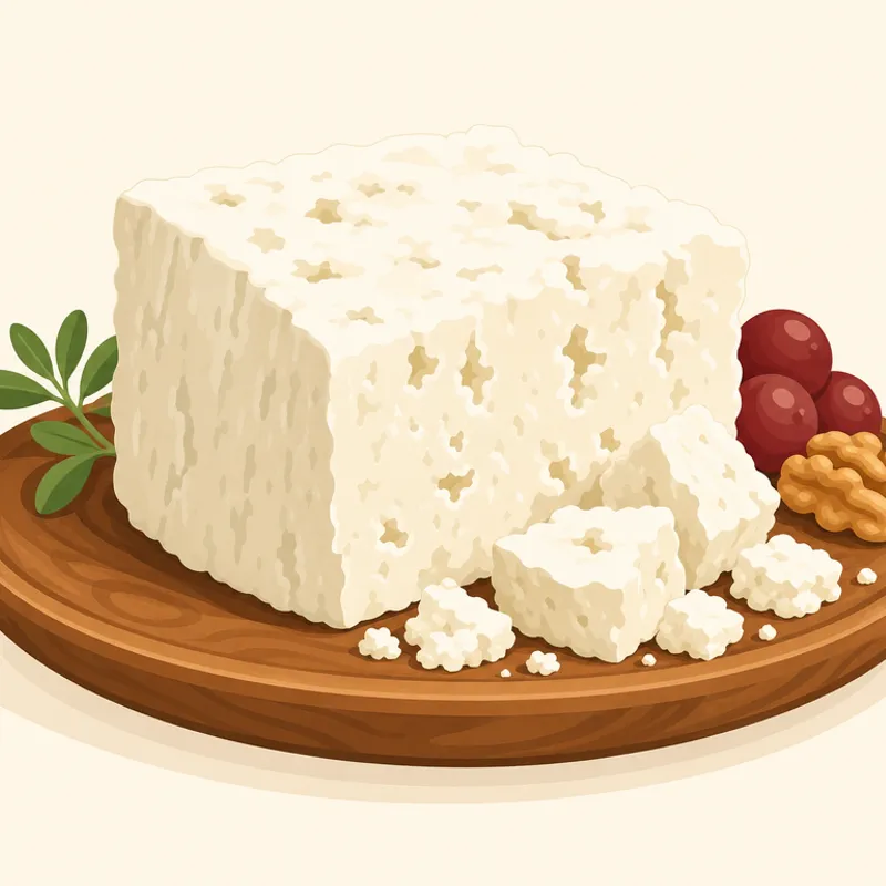 Elazığ Tulum Peyniri (Şavak Peyniri) illustration