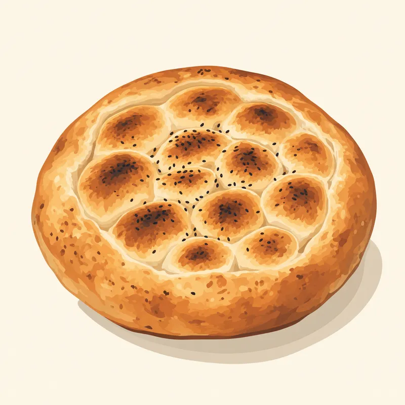 Elmadağ Tandır Ekmeği illustration