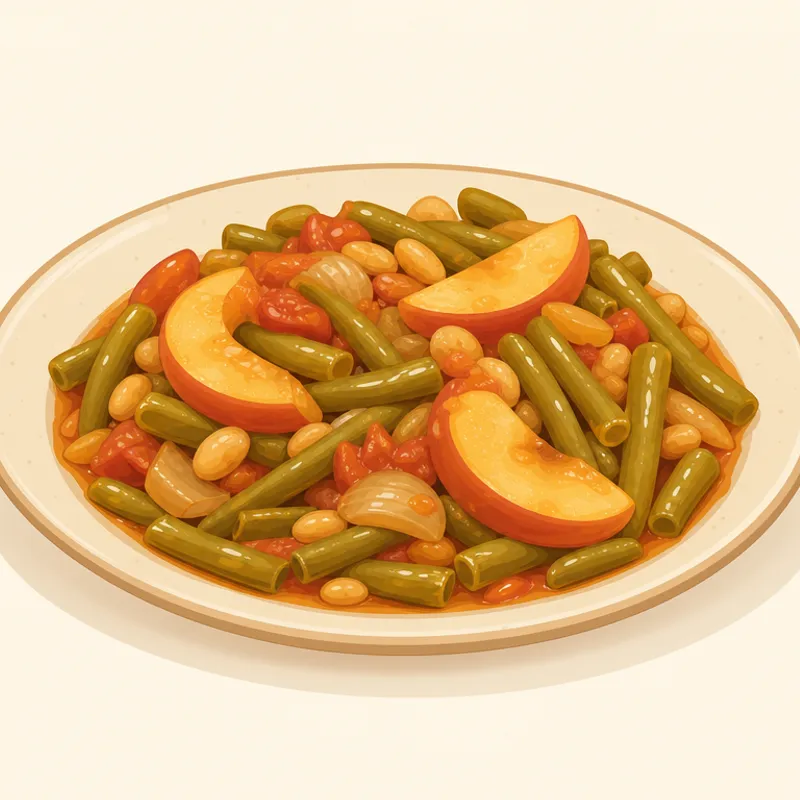 Elmalı Çobanisa Fasulyesi illustration