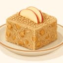 Elmalı Susamlı Çörek Helva illustration