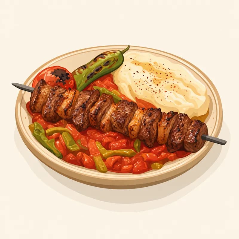 Emet Kebabı illustration