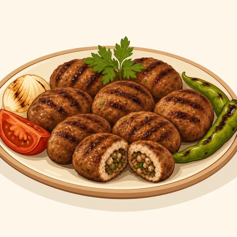 Emirdağ Dolgulu Köftesi illustration