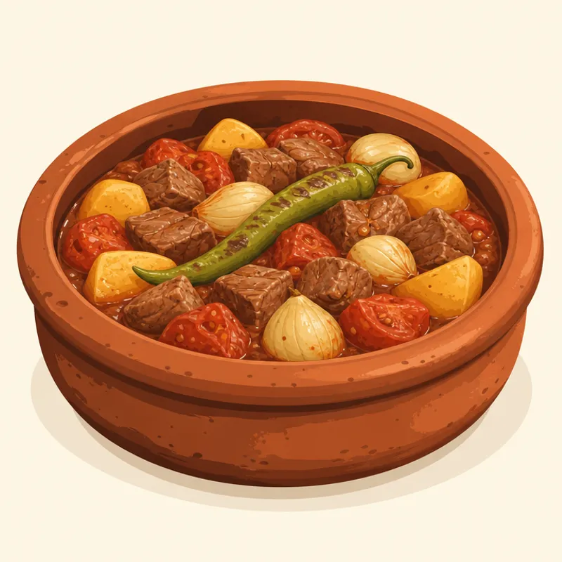 Emirdağ Güveci illustration