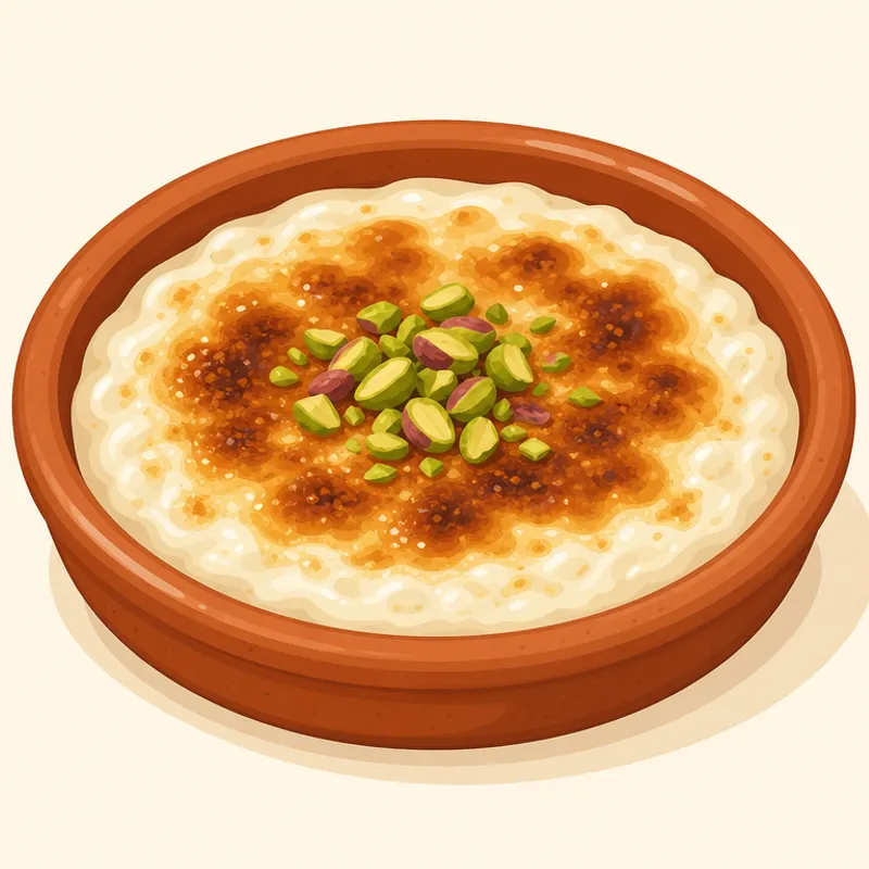Erzincan Sütlacı illustration