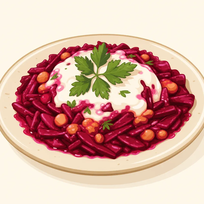 Erzurum Çeç Pancarı illustration