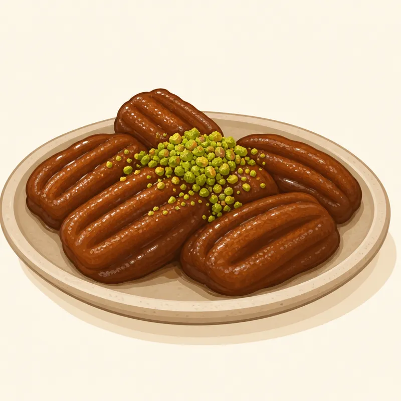 Erzurum Demir Tatlısı illustration