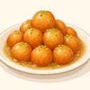 Erzurum Kaz Lokması illustration