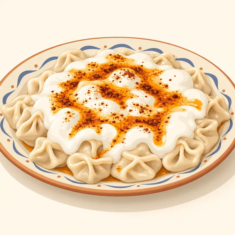 Erzurum Mantısı /Erzurum Hıngeli illustration