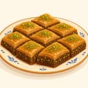 Erzurum Pekmezli Baklavası illustration