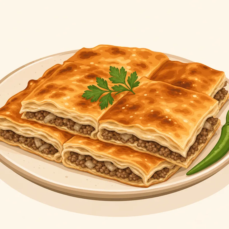 Erzurum Tatar Böreği illustration