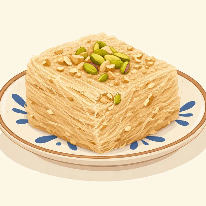Erzurum Tel Helvası illustration
