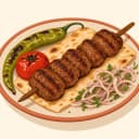 Eskişehir Balaban Kebap Köfte illustration