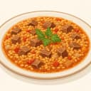 Etli Bulgur Aşı illustration
